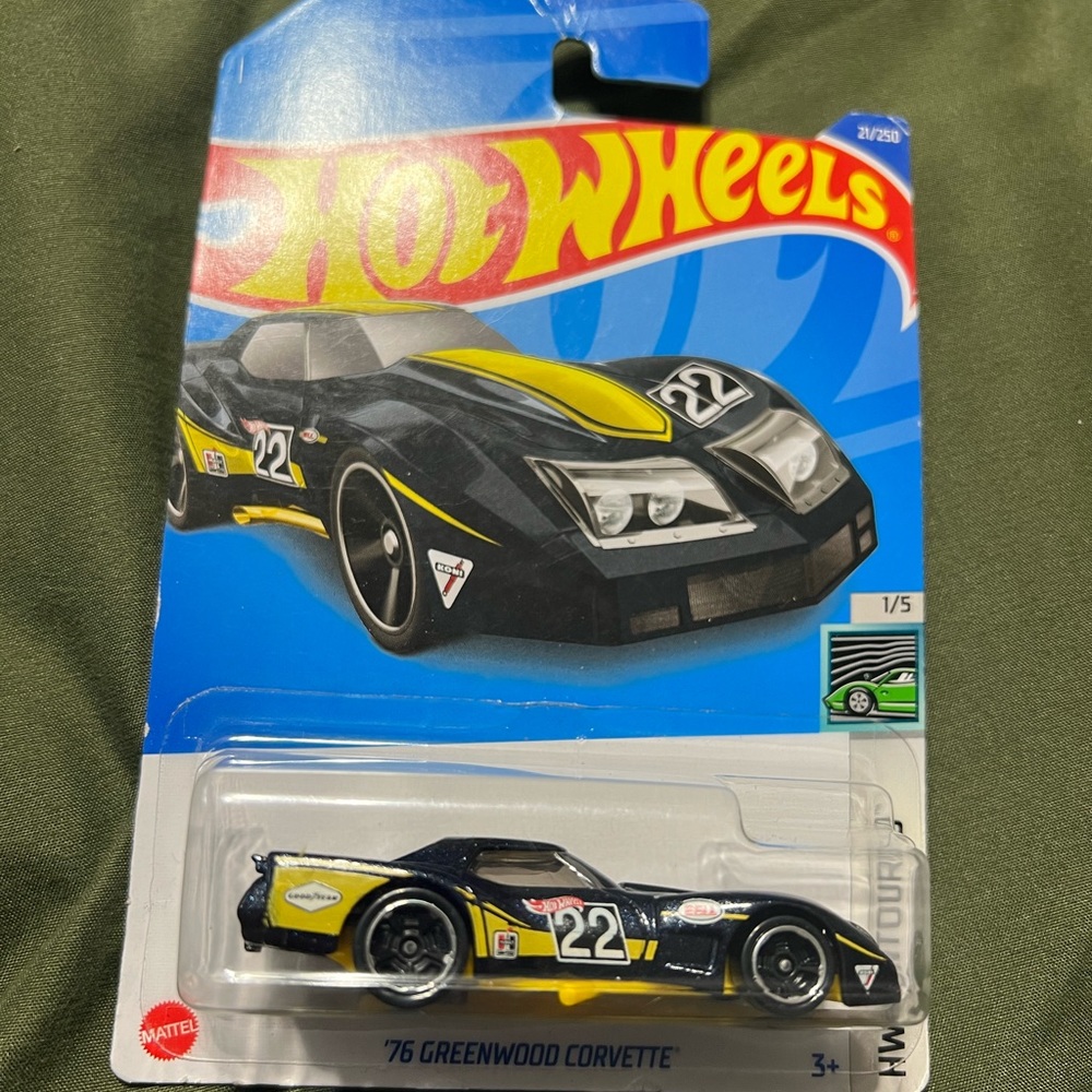 1976 Greenwood Corvette Hot Wheels